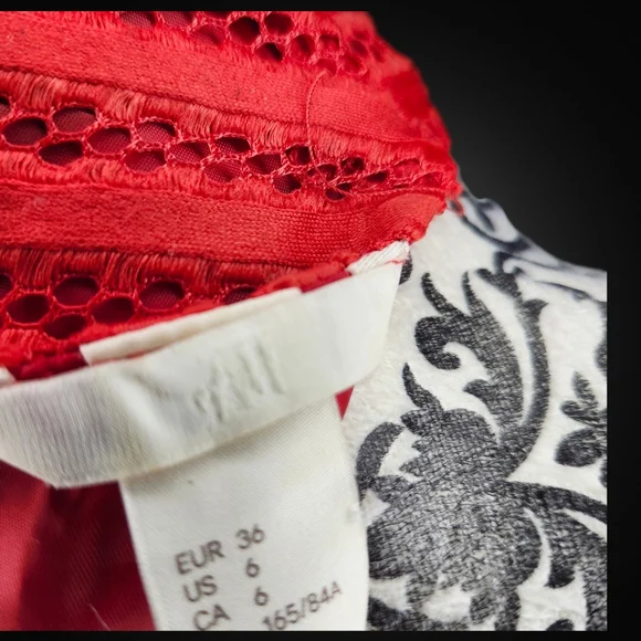 H&M Red Sleeveless Dress - 6 - Picture 4 of 7